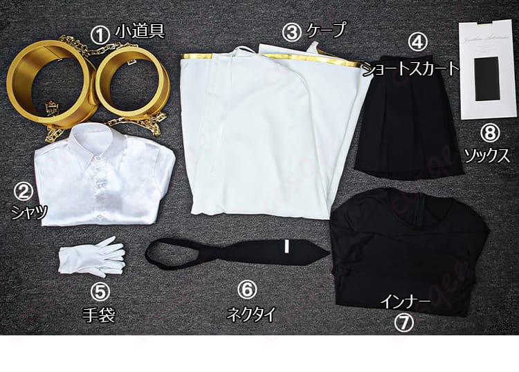 Limbus Company ソラ コスプレ衣装のセット内容一覧