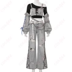 ホロライブ・星街すいせい miComet第二弾衣装｜軽快に決まるデニム6点セット - 1枚目の画像（サムネイル）