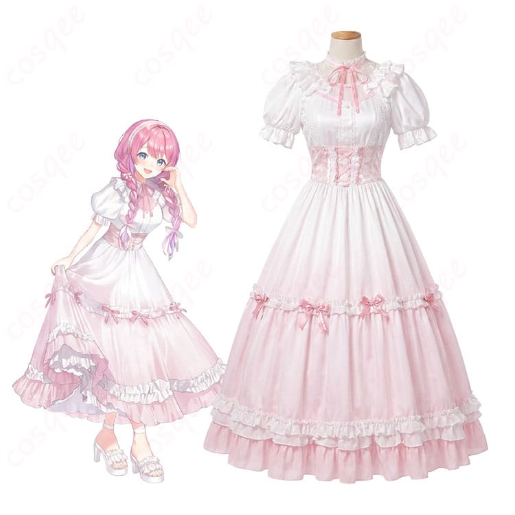 にじさんじ×andGALLERY 倉持めるとの人物ビジュアルとコラボ衣装