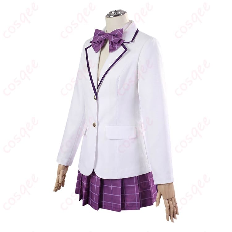 ハイキュー!! 私立白鳥沢学園高校女子制服コスプレ衣装・着脱しやすい3点セット - 2枚目の画像