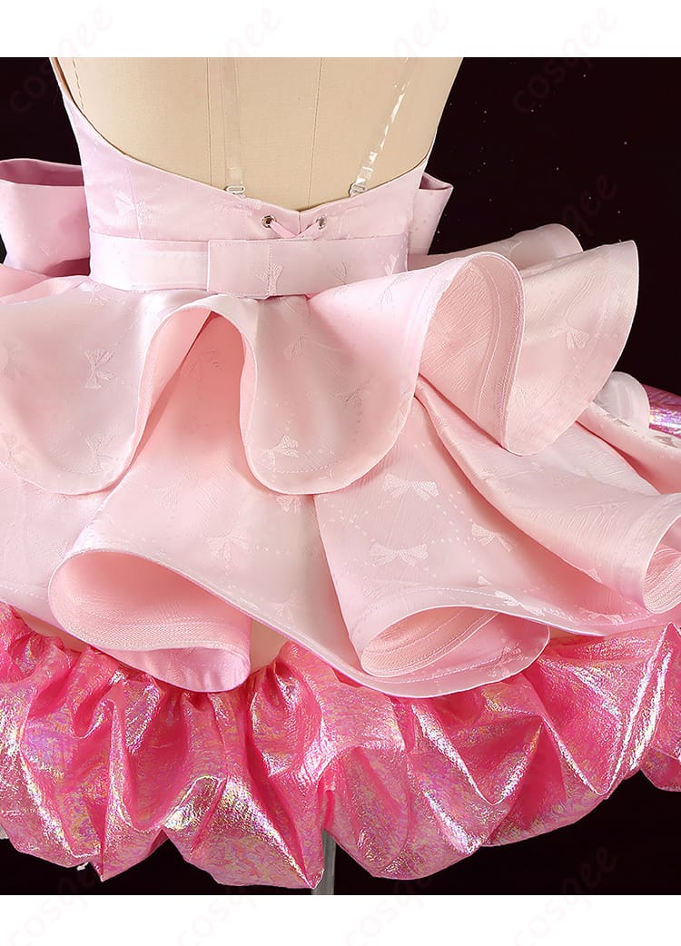 ALIEN STAGE ミジ Candy Scar ステージドレスのスカート裾装飾ディテール