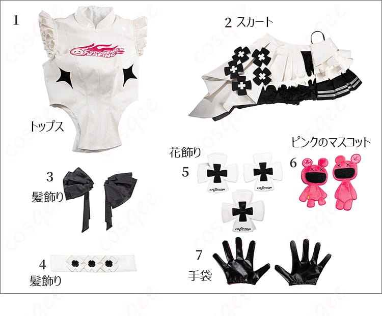 レーシングミク2026カフェVer.コスプレ衣装のセット内容一覧