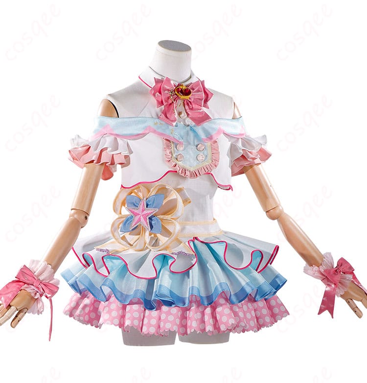 矢澤にこ ビッグストロベリー♡覚醒後Ver.コスプレ衣装の側面シルエット