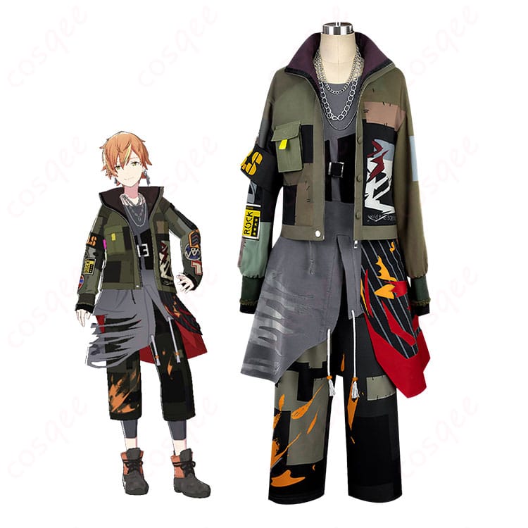 東雲彰人 V.B.S SURVIVOR コスプレ衣装の着用イメージと全身デザイン