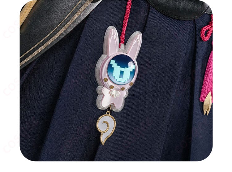 ヒアンシー コスプレ衣装の揺れる掛け飾りディテール