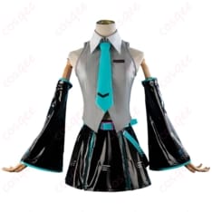 初音ミクV6のパッケージビジュアルを再現する爽やかクールなコスプレ衣装 - 1枚目の画像（サムネイル）