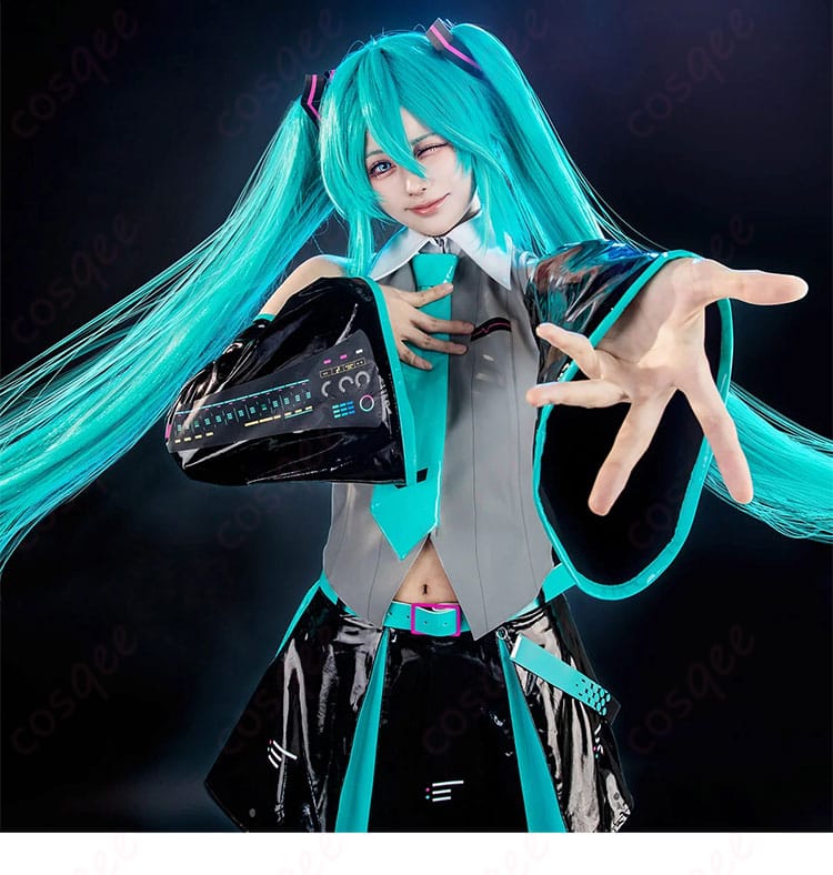 初音ミク V6 パッケージビジュアルVer.衣装の着用イメージ