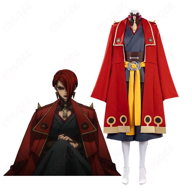 ガチアクタ キョウカ・ニジク 獄卒「赤角」1番隊隊長Ver.の全身着用イメージと衣装セット