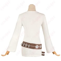 ONE PIECE ナミ 白長袖ミニワンピース＆ベルト コスプレ衣装 - 3枚目の画像（サムネイル）