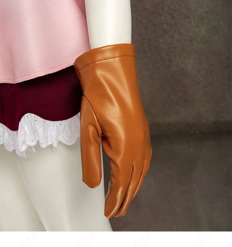 ONE PIECE コアラコスプレ用手袋の装飾部分を写したディテール