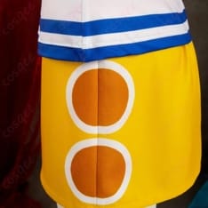 ONE PIECE ナミ2年前衣装 セーラー風トップス＆スカートの爽やかコスプレセット - 5枚目の画像（サムネイル）