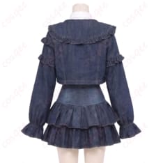 にじさんじ 水面まどか 初の新衣装デニム私服Ver.を爽やかに再現するコスプレ衣装 - 2枚目の画像（サムネイル）