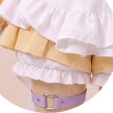 にじさんじ ぽめろ・ぱんち 魔法少女デビュー衣装Ver.を軽やかに再現するコスプレ衣装 - 4枚目の画像（サムネイル）