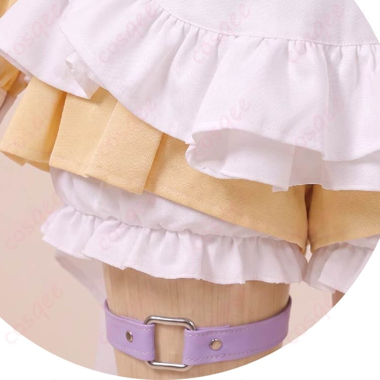 にじさんじ ぽめろ・ぱんち 魔法少女デビュー衣装Ver.を軽やかに再現するコスプレ衣装 - 4枚目の画像