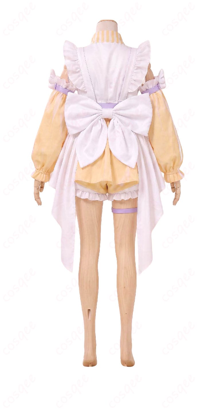 にじさんじ ぽめろ・ぱんち 魔法少女デビュー衣装Ver.コスプレ衣装のサイドシルエット