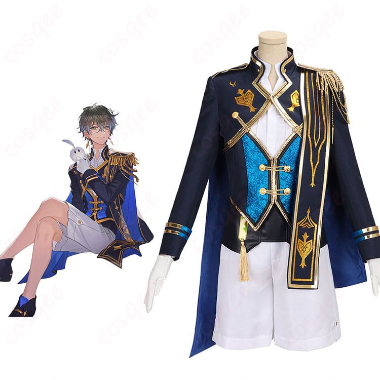 にじさんじ アイク・イーヴランド OVERTUREライブ共通衣装Ver.の着用イメージとコスプレ衣装全体