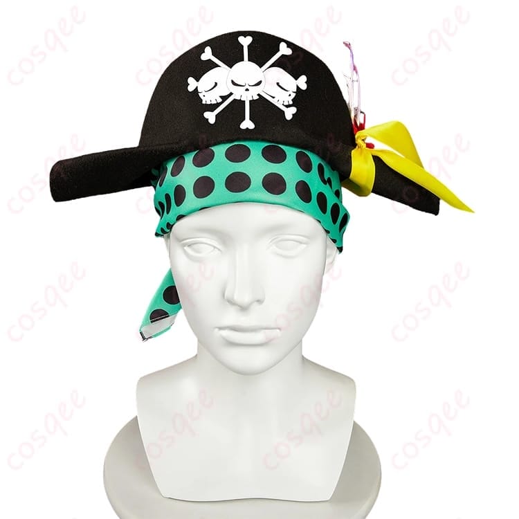 ONE PIECE 海賊無双4 黒ひげの帽子・マント付き再現コスプレ衣装 - 5枚目の画像
