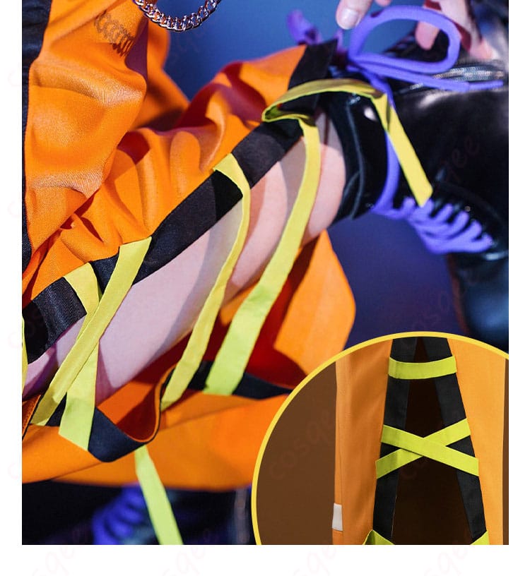 遊木 真MM Trickstarコスプレ衣装のオレンジジャケットとパンツセット