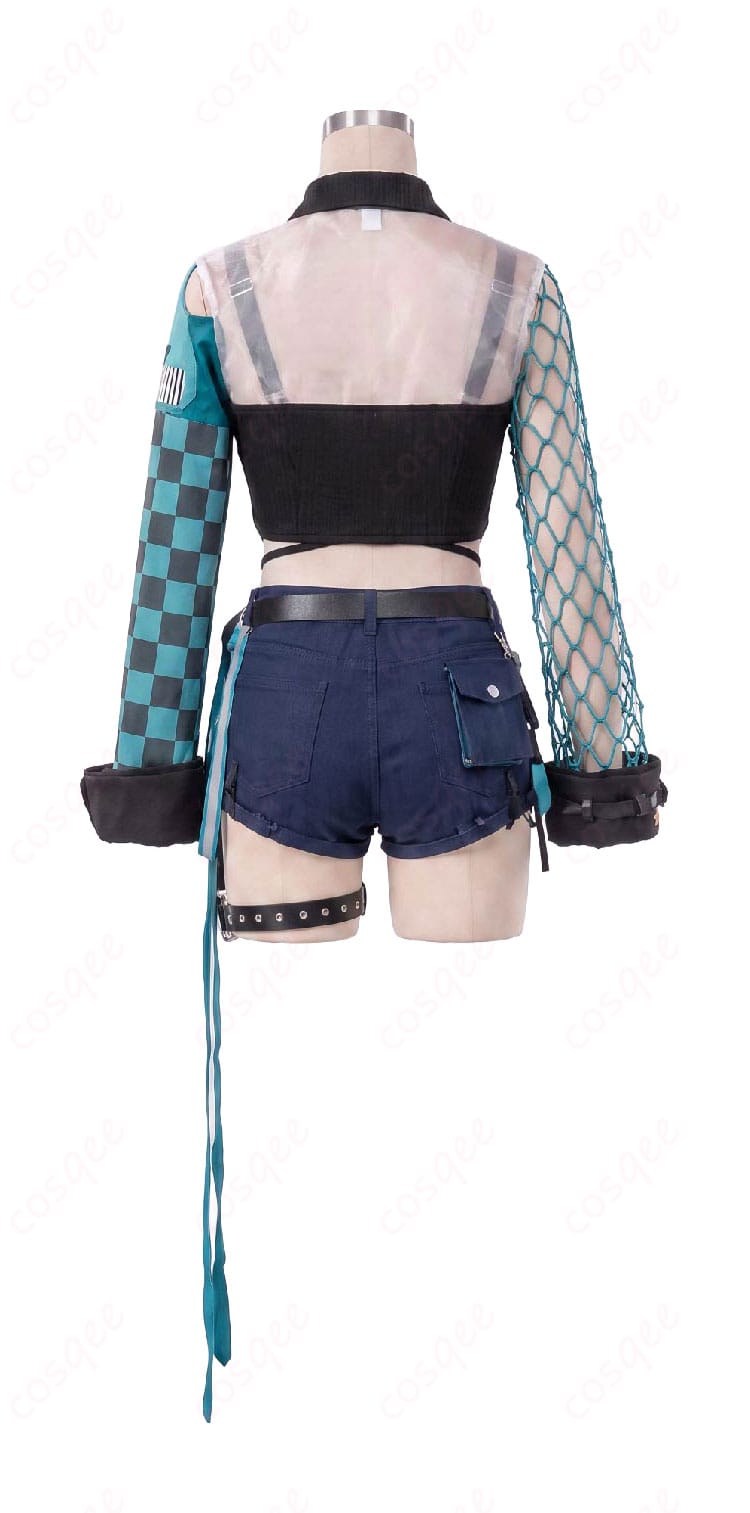 輪堂千速Harajuku original vol.1コスプレ衣装の背面デザイン