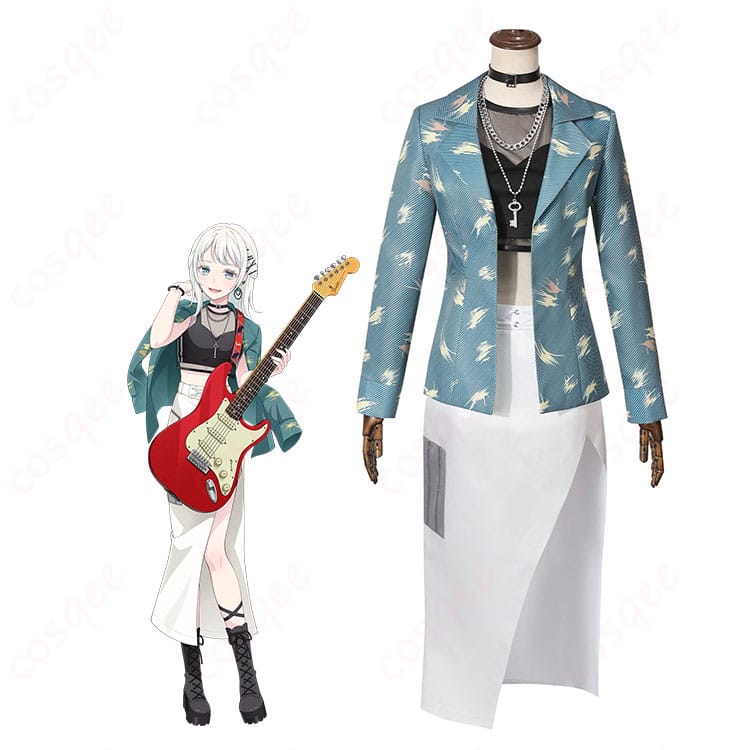 BanG Dream! Our Notes馬橋心玖のキャラクターイメージと一家Dumb Rock!衣装