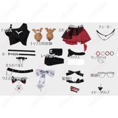 崩壊：スターレイル 花火「甘い夢の電波」衣装13点セット｜S～XXL - 6枚目の画像（サムネイル）