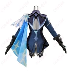 原神 蛍 冬の夜を狩る者 戦闘服コスプレ衣装｜美しいシルエットと充実装飾 - 3枚目の画像（サムネイル）