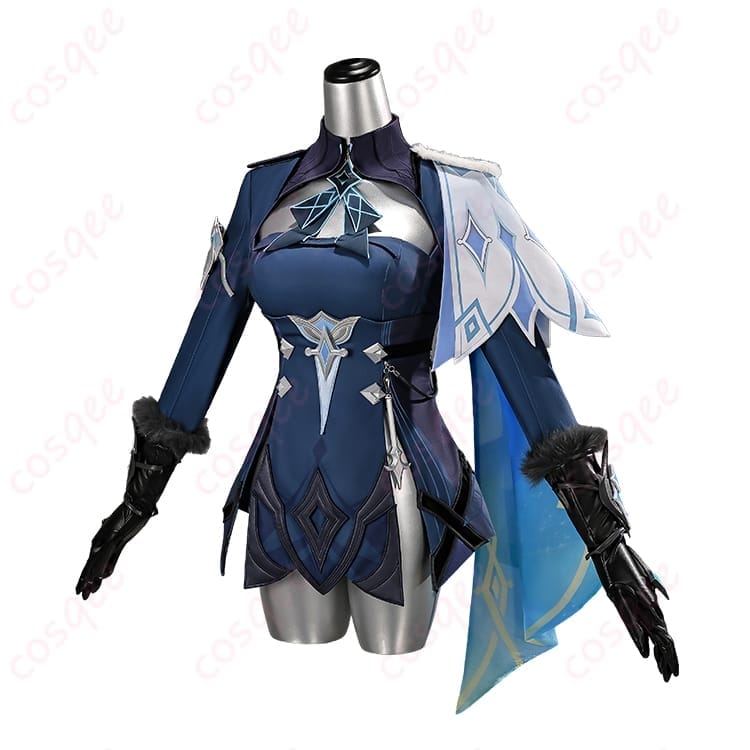 原神 蛍 冬の夜を狩る者 戦闘服コスプレ衣装｜美しいシルエットと充実装飾 - 2枚目の画像