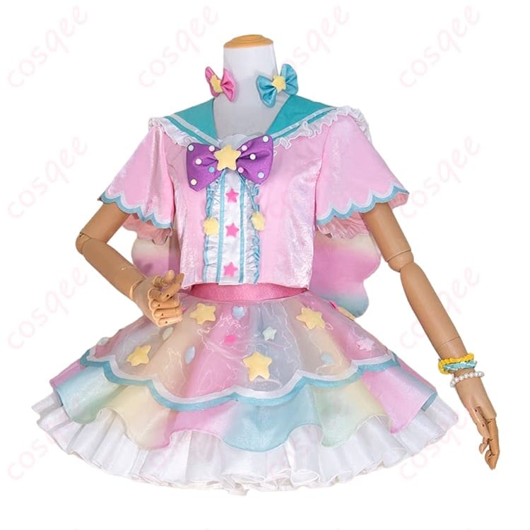 夢川ゆい コスプレ衣装｜軽やかな着心地で映えるアイドルタイムプリパラ衣装 - 2枚目の画像