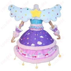 アイカツスターズ！花園きらら スイートドリームスコーデ高再現コスプレ衣装 - 3枚目の画像（サムネイル）