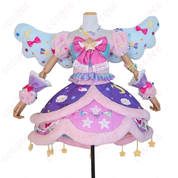 アイカツスターズ！花園きらら スイートドリームスコーデ高再現コスプレ衣装