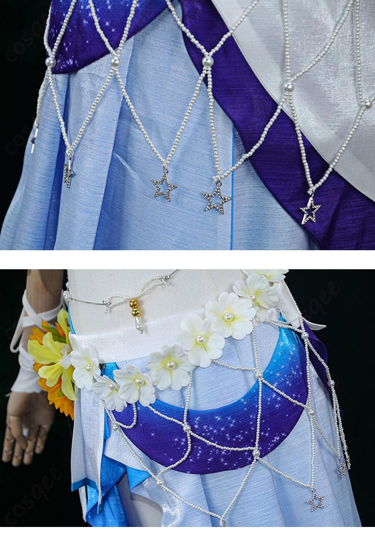 ロビン「夏空の歌」衣装のヒマワリモチーフ付き腰飾り