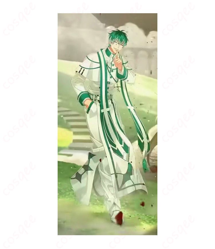 ヒプノシスマイク 白膠木簓 9周年記念PRIEST Ver.コスプレ衣装の商品画像1