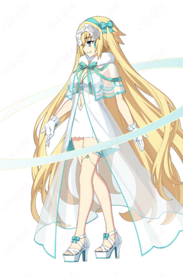 Fate/Grand Order ジャンヌ・ダルク〔アーチャー〕霊基再臨第3段階の水着コスプレ衣装着用イメージ