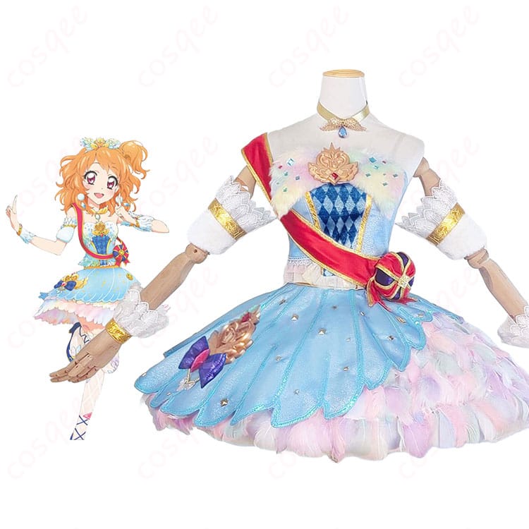 『アイカツ！』大空あかりのキャラクターイメージとオデットスワンコーデ衣装