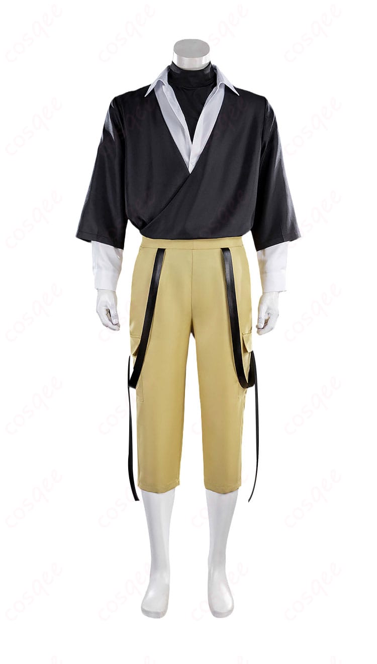 漣伯理コスプレ衣装の正面デザインと落ち着いた配色