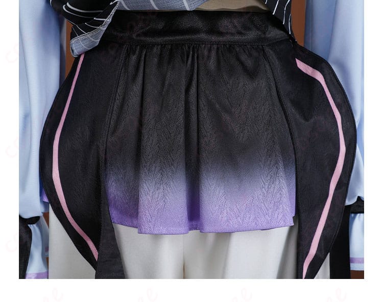 花群冬芽MMコスプレ衣装のアウターと装飾部分のディテール