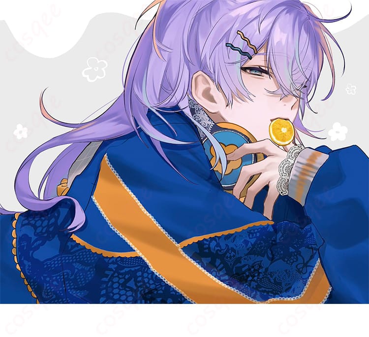にじさんじ星導ショウ コスプレ衣装のパンツを含む全身シルエット