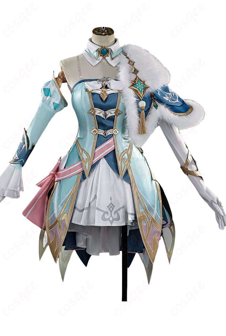 原神ヴェスナのコスプレ衣装を正面から確認できる商品画像