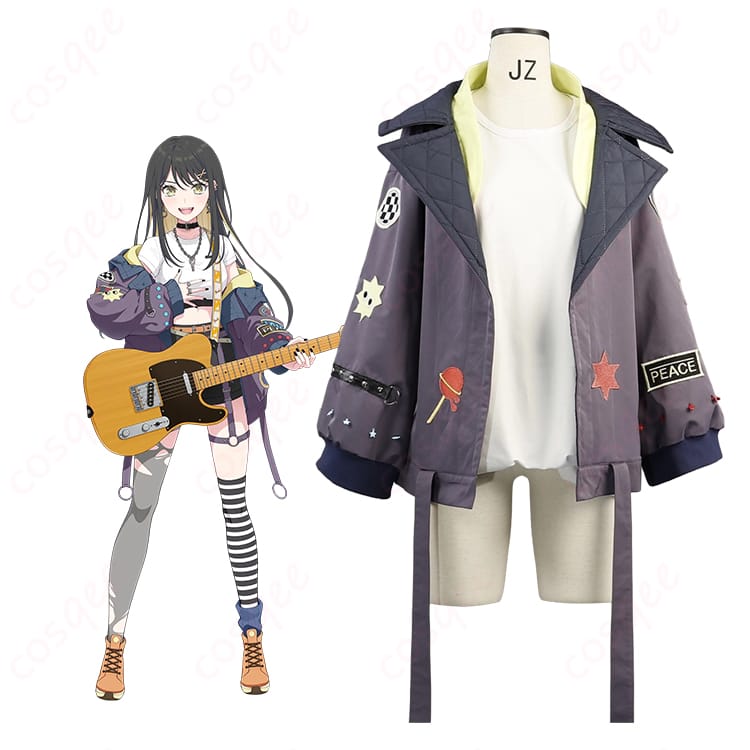 『BanG Dream! Our Notes』須賀蕾叶のキャラクターイメージとコート衣装