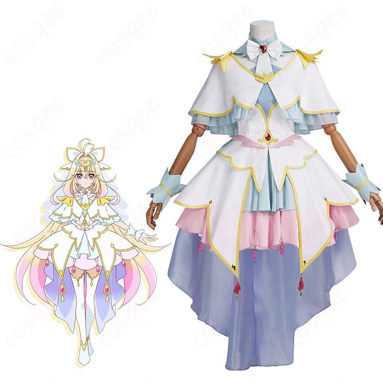 森亜るるか キュアアルカナ変身後コスプレ衣装|爽やかで高再現度-1