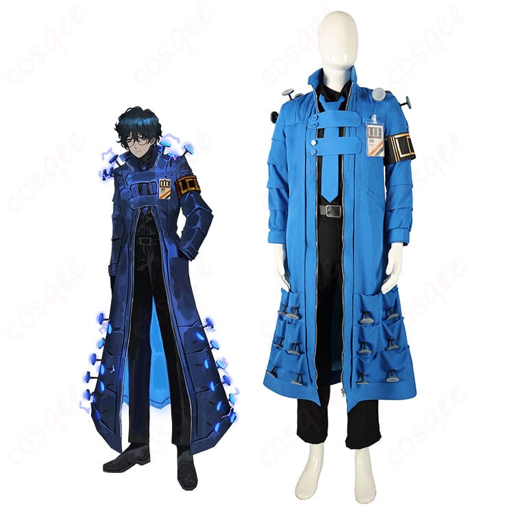 Limbus Companyのホーエンハイム人物ビジュアルとコスプレ衣装の比較イメージ