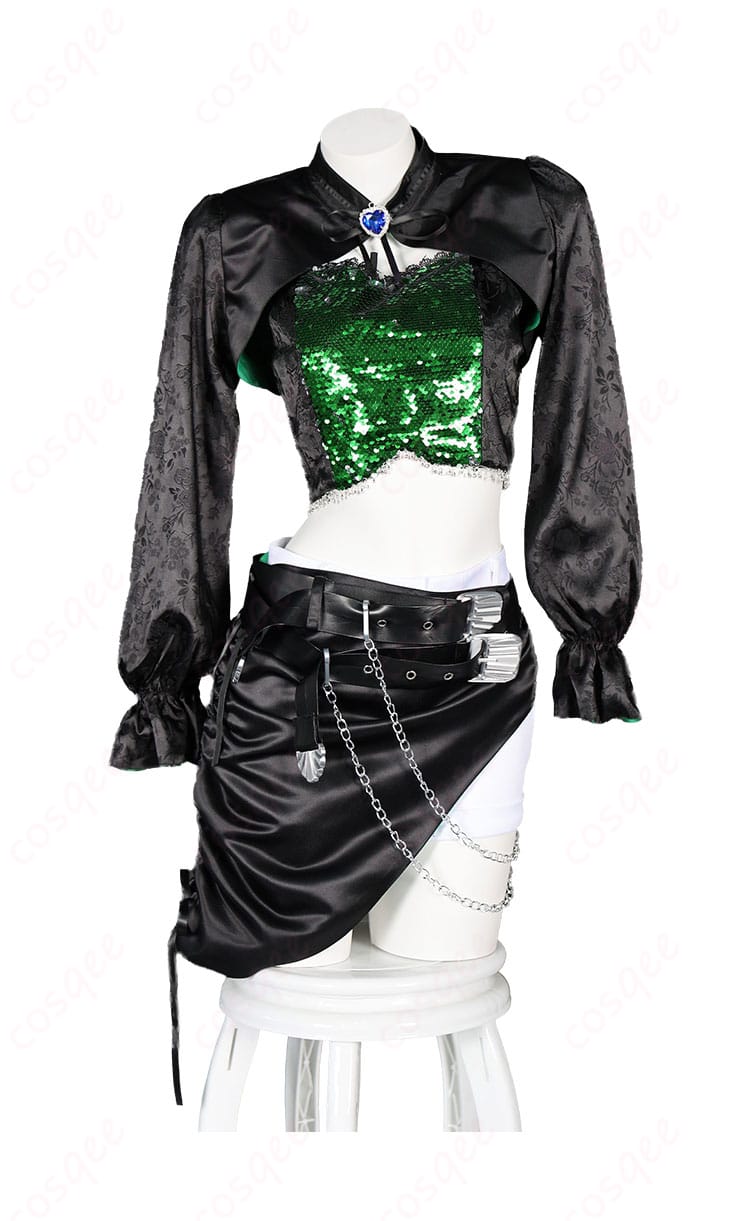 紫雲清夏 ときめきエモーション REVERSIコスプレ衣装の正面デザイン