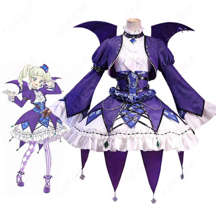 『アイカツ!』藤堂ユリカのキャラクターイメージとゴスマジックコーデ衣装