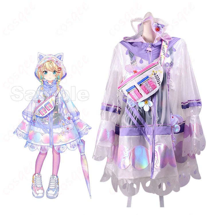 にじさんじ ミリー・パフェ新衣装のキャラクターイメージとコスプレ衣装全体