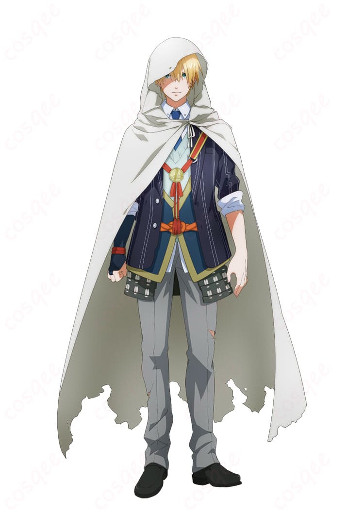 刀剣乱舞ONLINE 山姥切国広の通常衣装を正面から見た全身セット