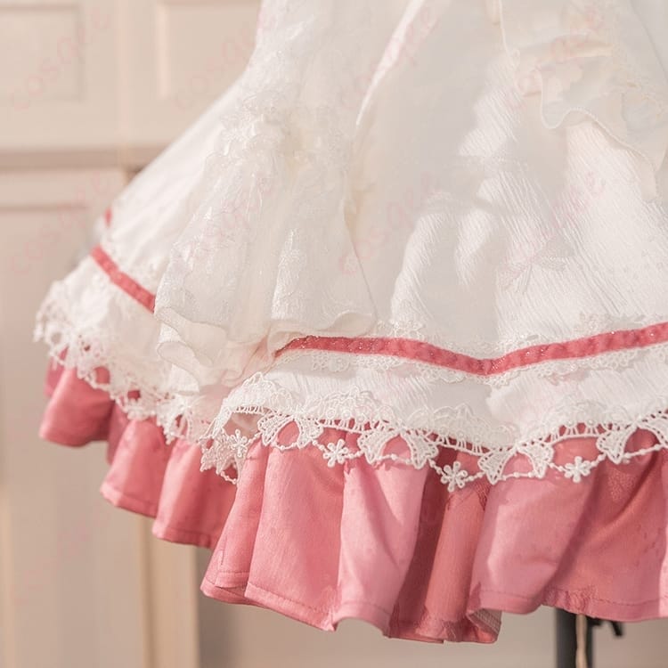 勝利の女神：NIKKE アリス 白メイド衣装セット｜うさ耳付きで上品に再現 - 6枚目の画像