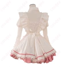 勝利の女神：NIKKE アリス 白メイド衣装セット｜うさ耳付きで上品に再現 - 3枚目の画像（サムネイル）