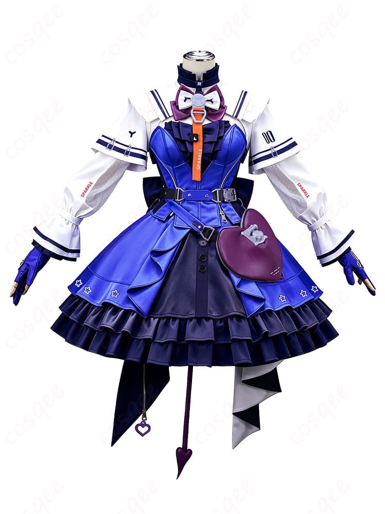 リーノ コスプレ衣装のトップスとスカートを組み合わせた正面