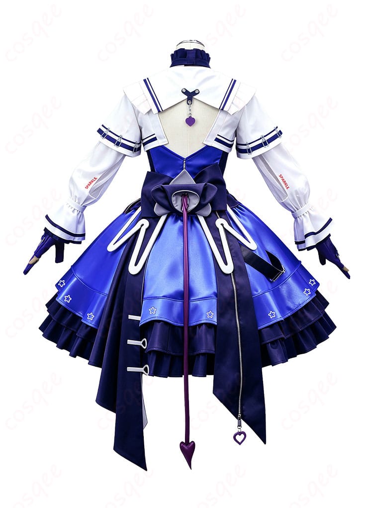 リーノ コスプレ衣装の背部リボンを含む背面デザイン