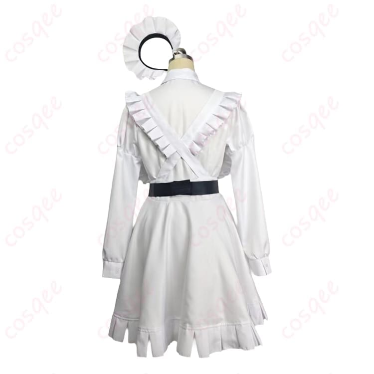スノーホワイト CHAPTER7白メイド衣装｜上品で着やすい7点セット - 3枚目の画像
